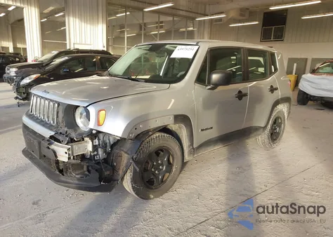 2017 Jeep Renegade Sport Fwd from USA, damaged, VIN ZACCJAAB4HPF89074